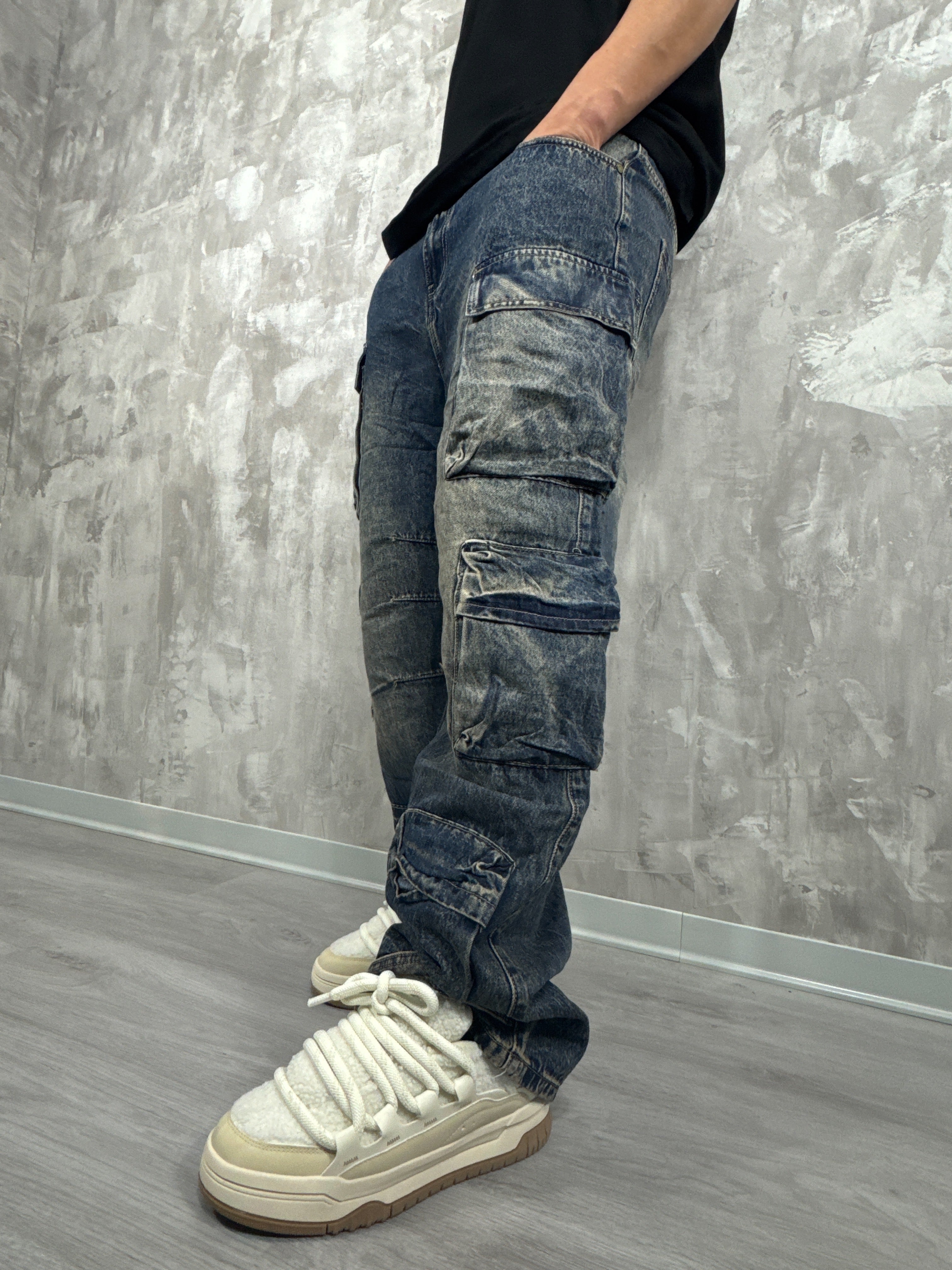 Jeans Relaxed Cargo Premium
