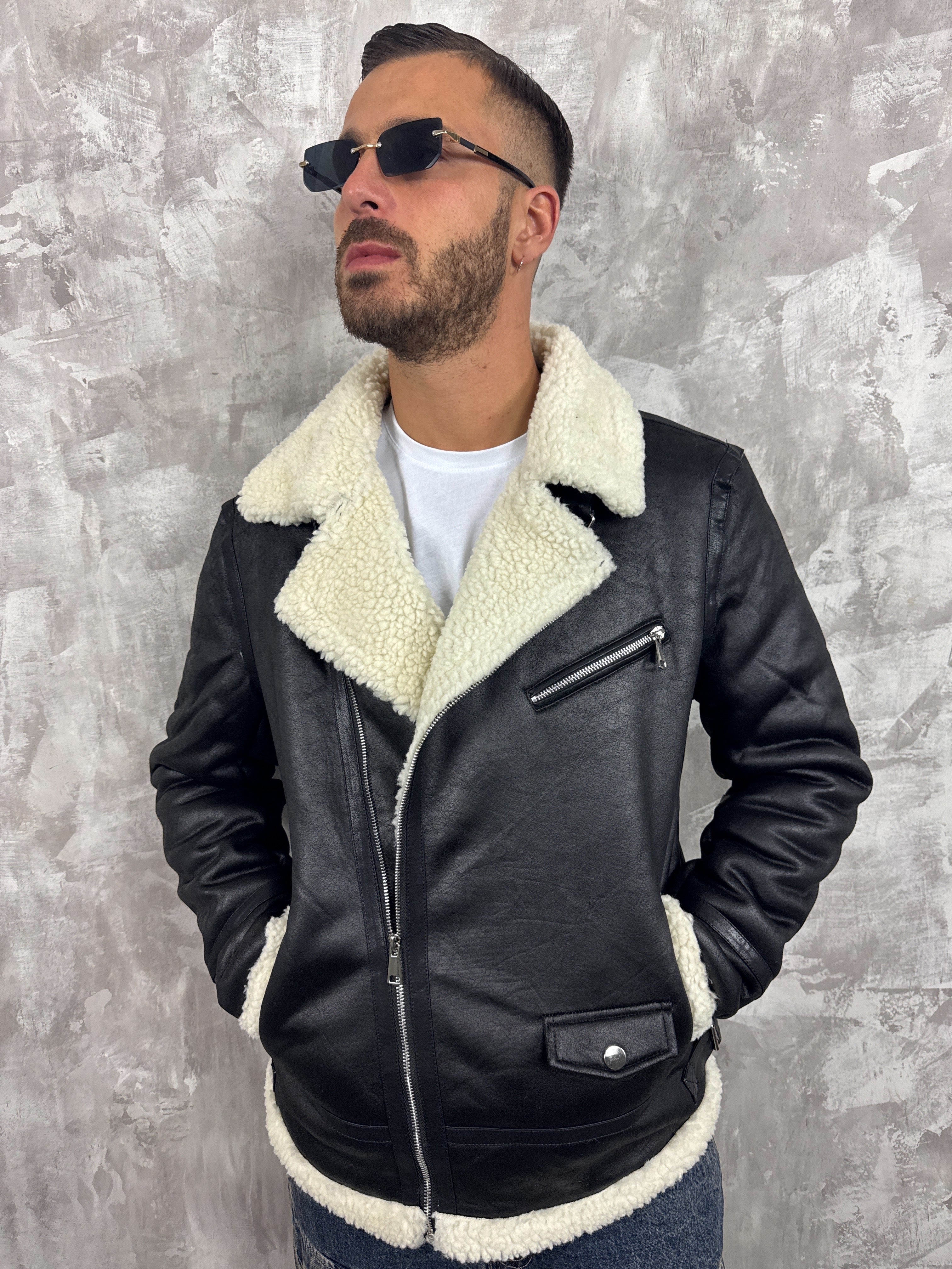 Montone mod. ZA*A In Ecopelle
