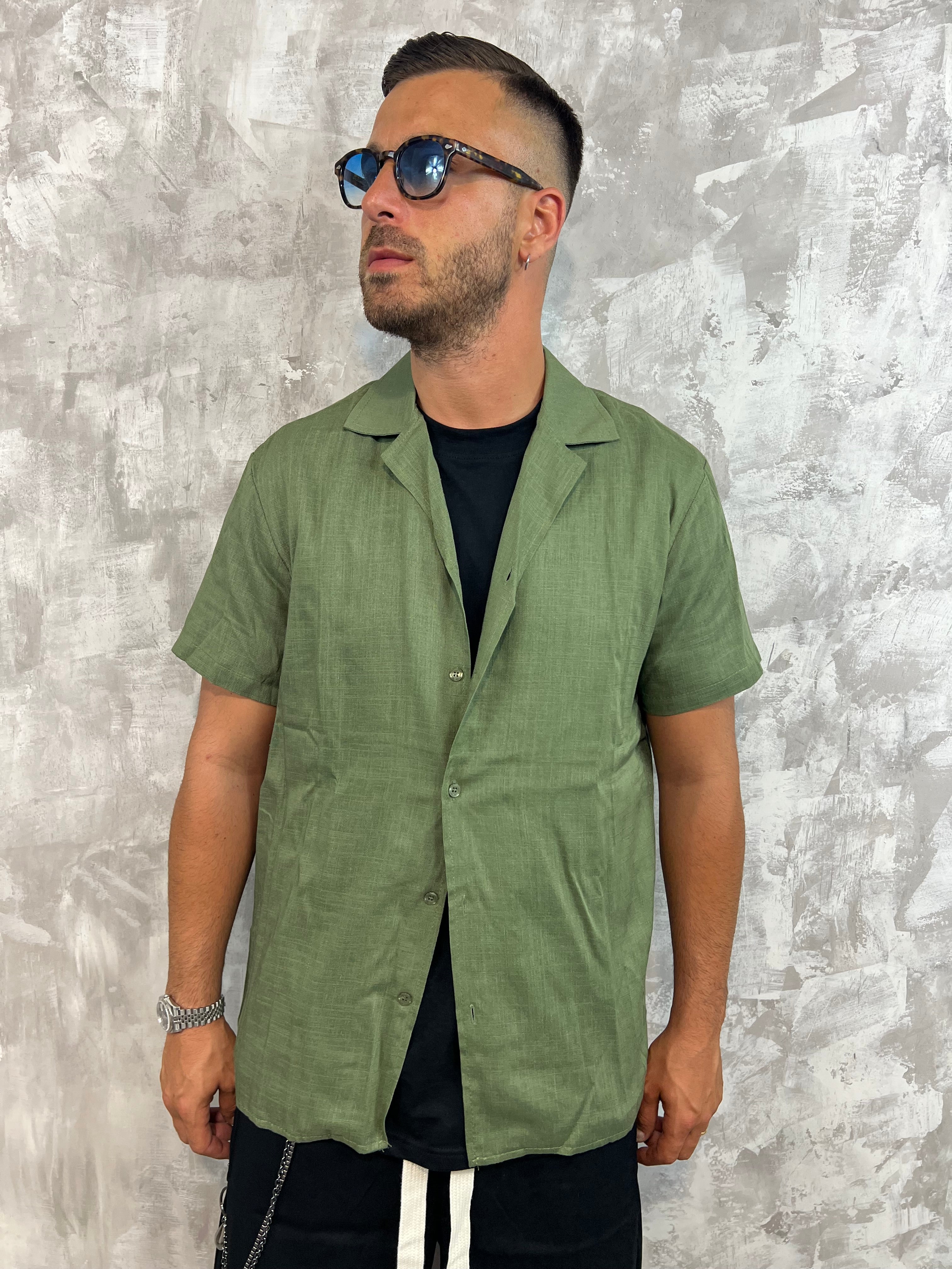 Camicia Lino Verdone
