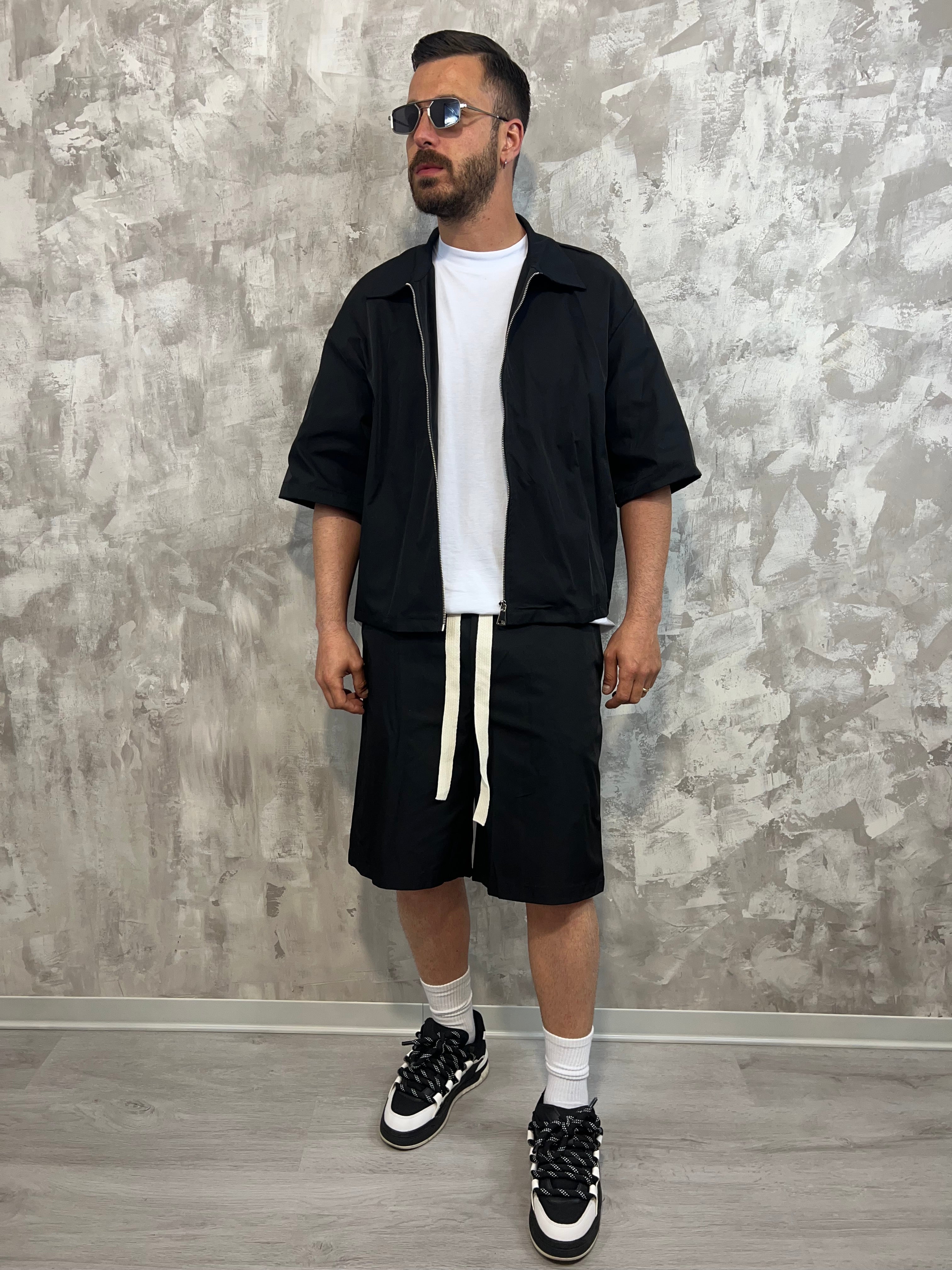 Coordset Black Tess. Techno