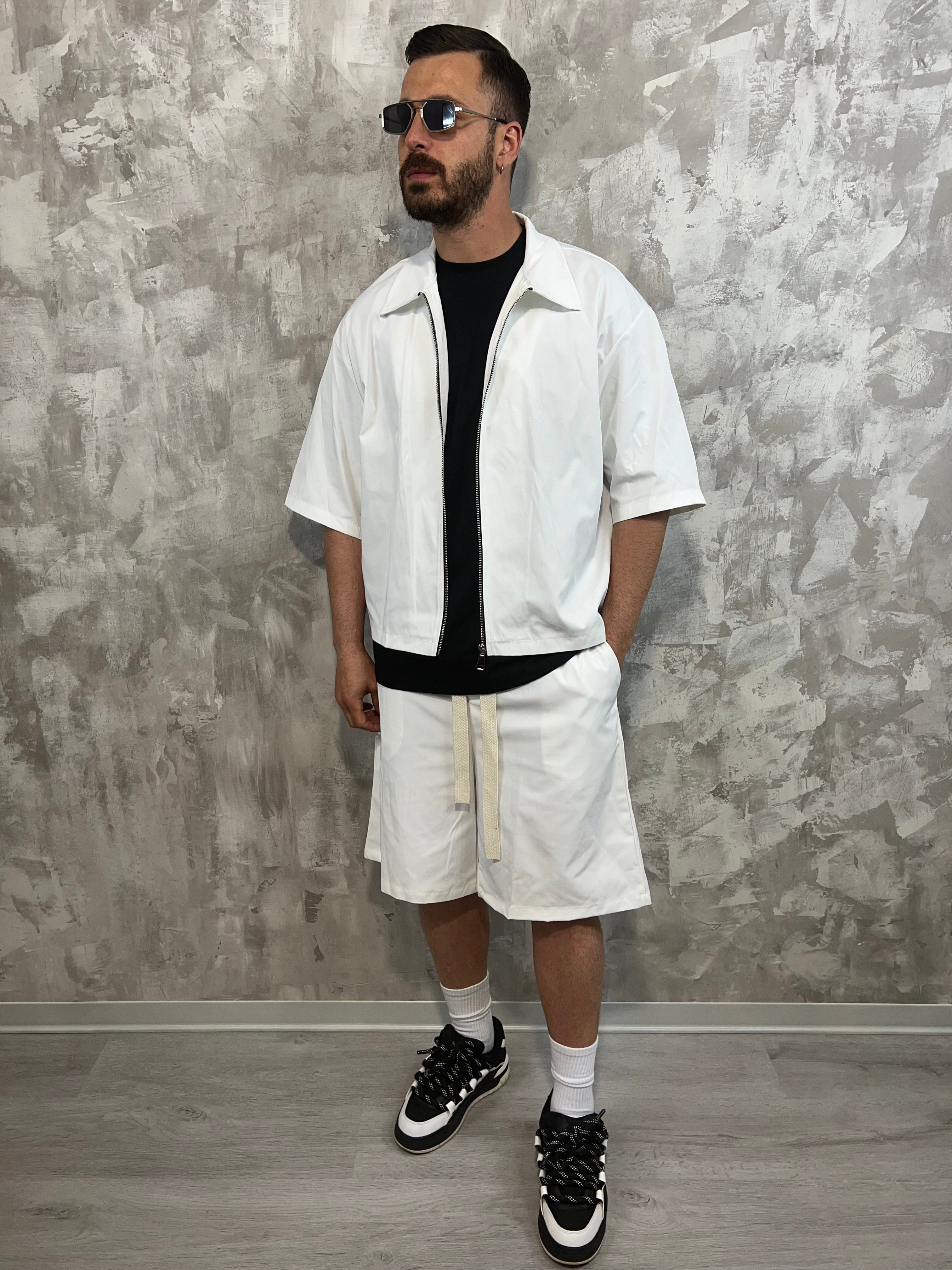 Coordset White Tess. Techno
