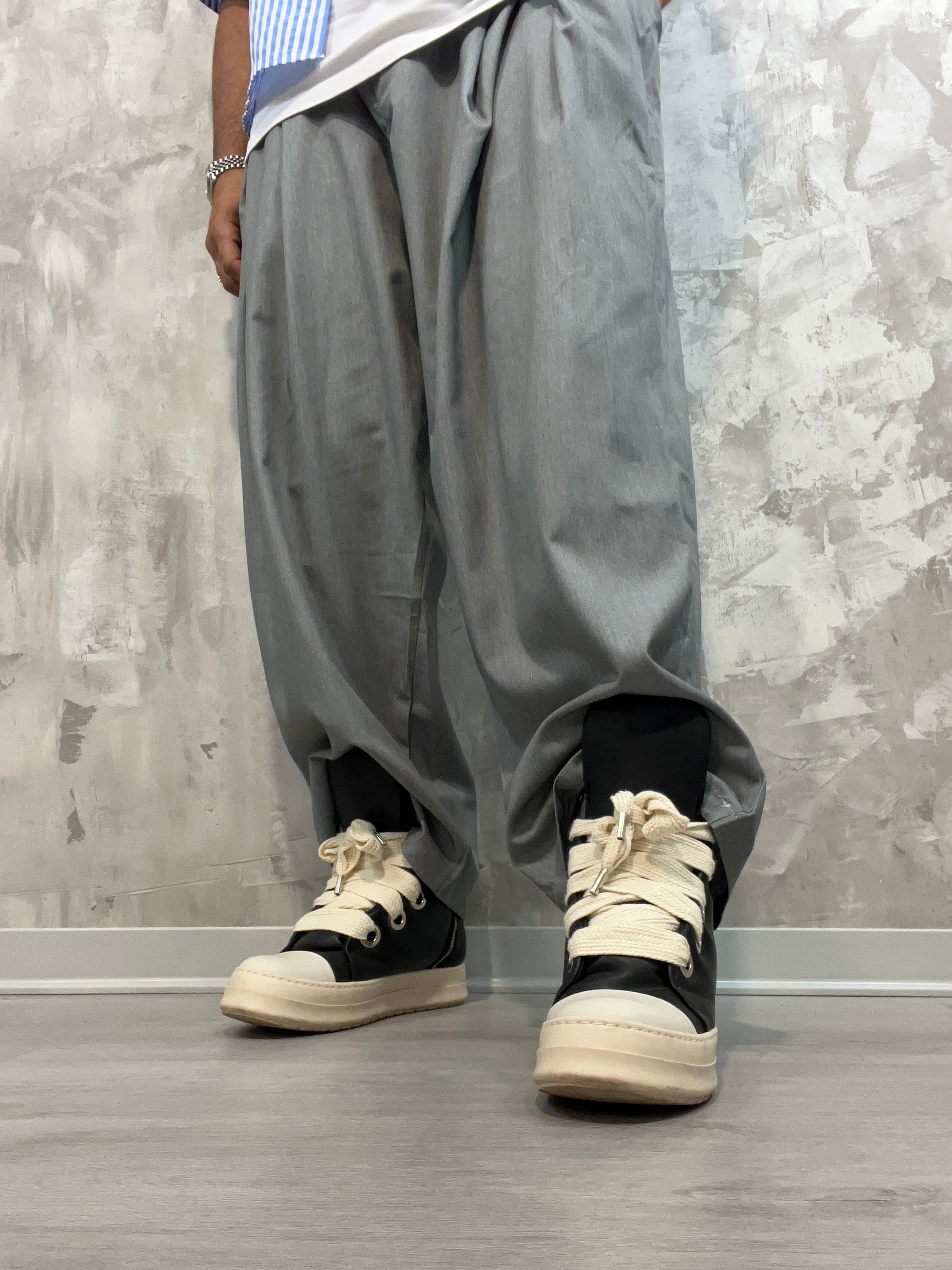 Pantaloni Balloon Grey